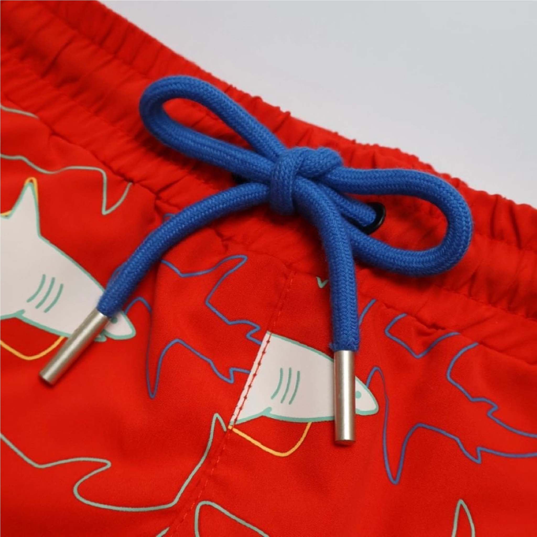 Boys Shark Swim Trunks – Colour-Changing, Sustainable, Quick-Dry