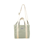 Mini Louise Tote in Clay – Organic Cotton Canvas Crossbody Bag