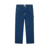 Kids Unisex Baggy Cargo Jeans in Blue