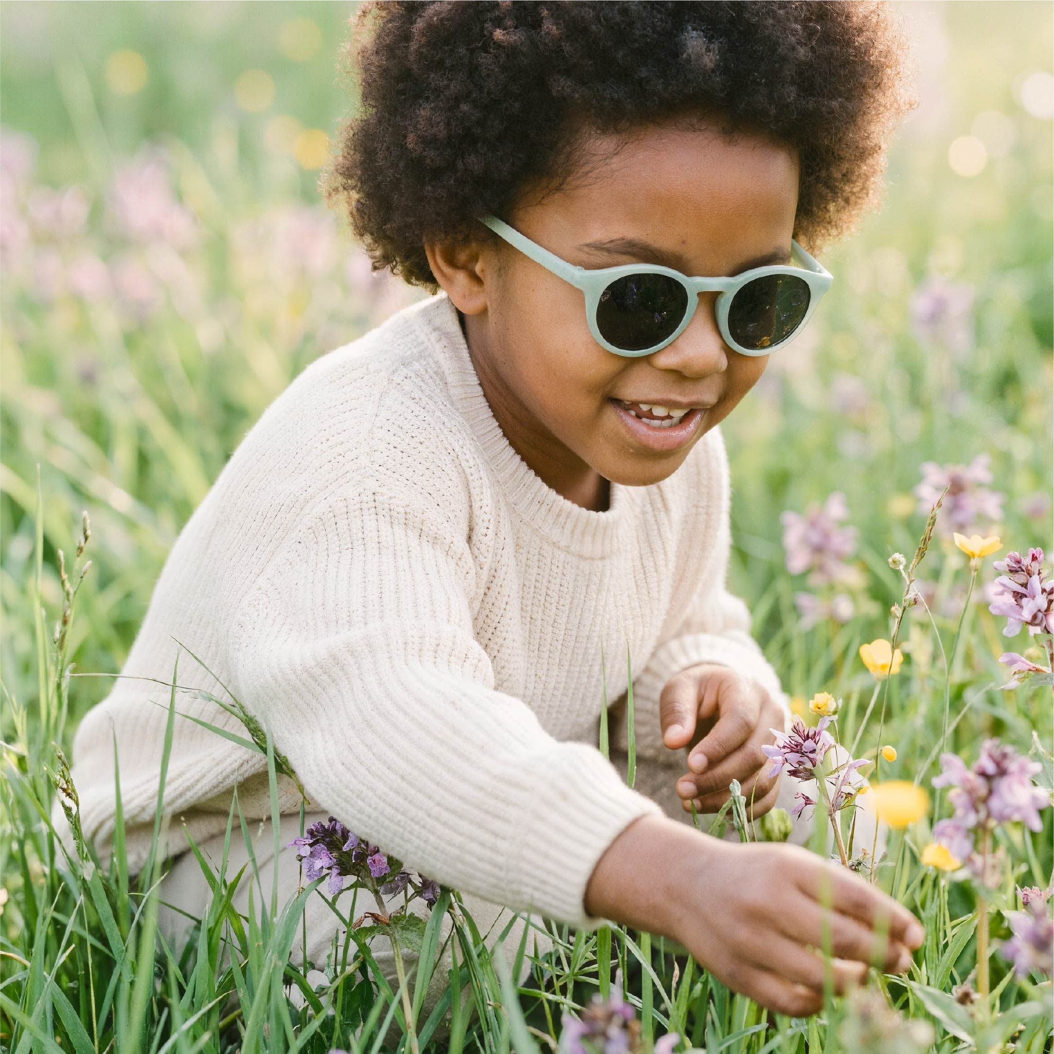 Kids Polarised Sunglasses – Sage (Ages 3-8)