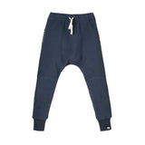 Knee Patch Joggers in Navy