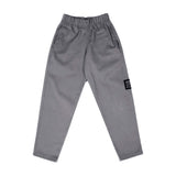 Kids Unisex Slouchy Trousers in Stone Grey