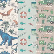 Boys' Brief 3-Pack, Cast A Line + Recycle + Dinoland