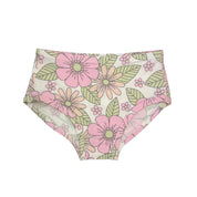 Girls Bamboo Briefs 3-Pack, Peace + Groovy + Oakley