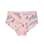 Girls Bamboo Briefs 3-Pack, Peace + Groovy + Oakley