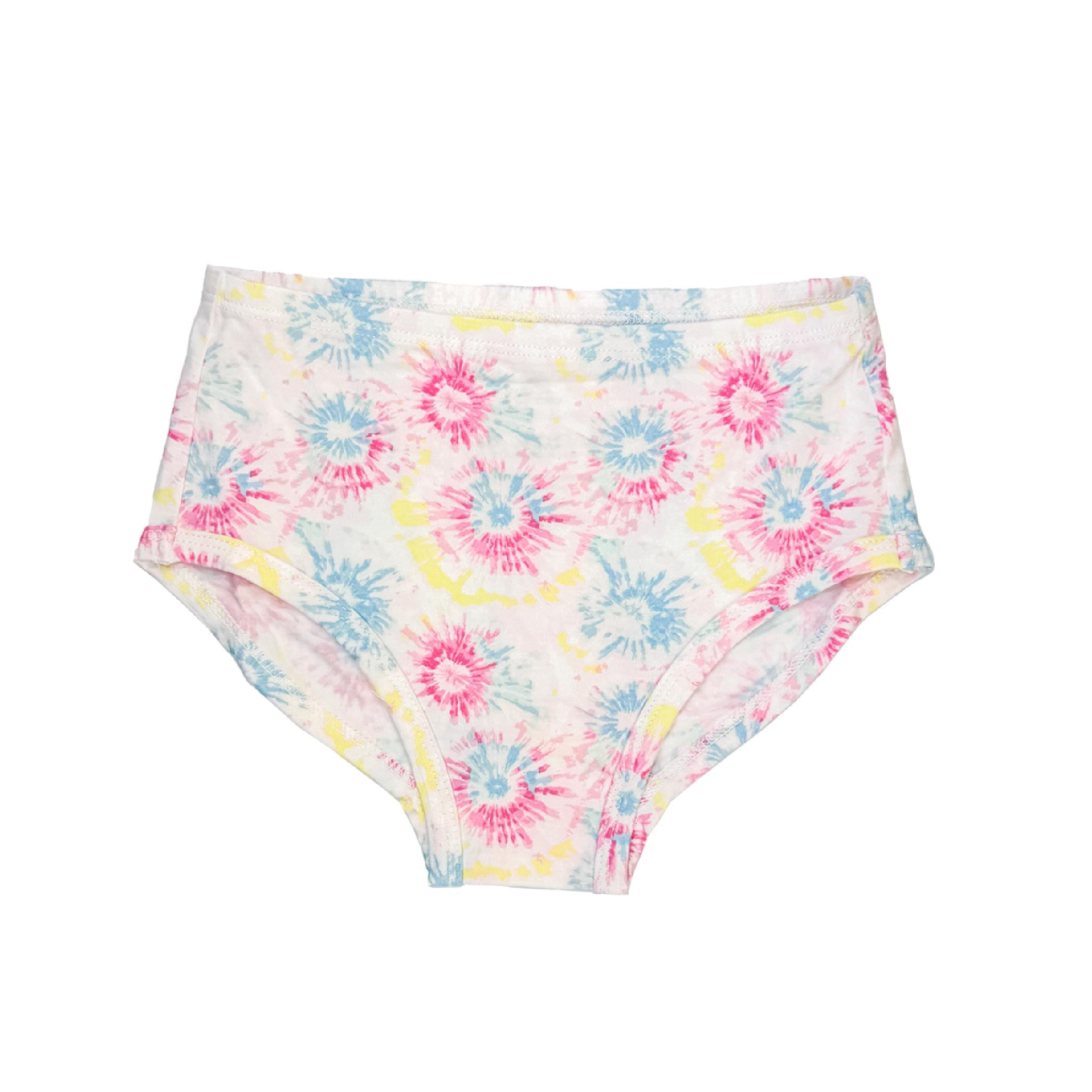 Girls Bamboo Briefs 3-Pack, Peace + Groovy + Oakley