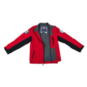 Kids STEM-Inspired Midweight Jacket in Red