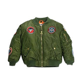 Kids MA-1 Flight Jacket in Ranger Green