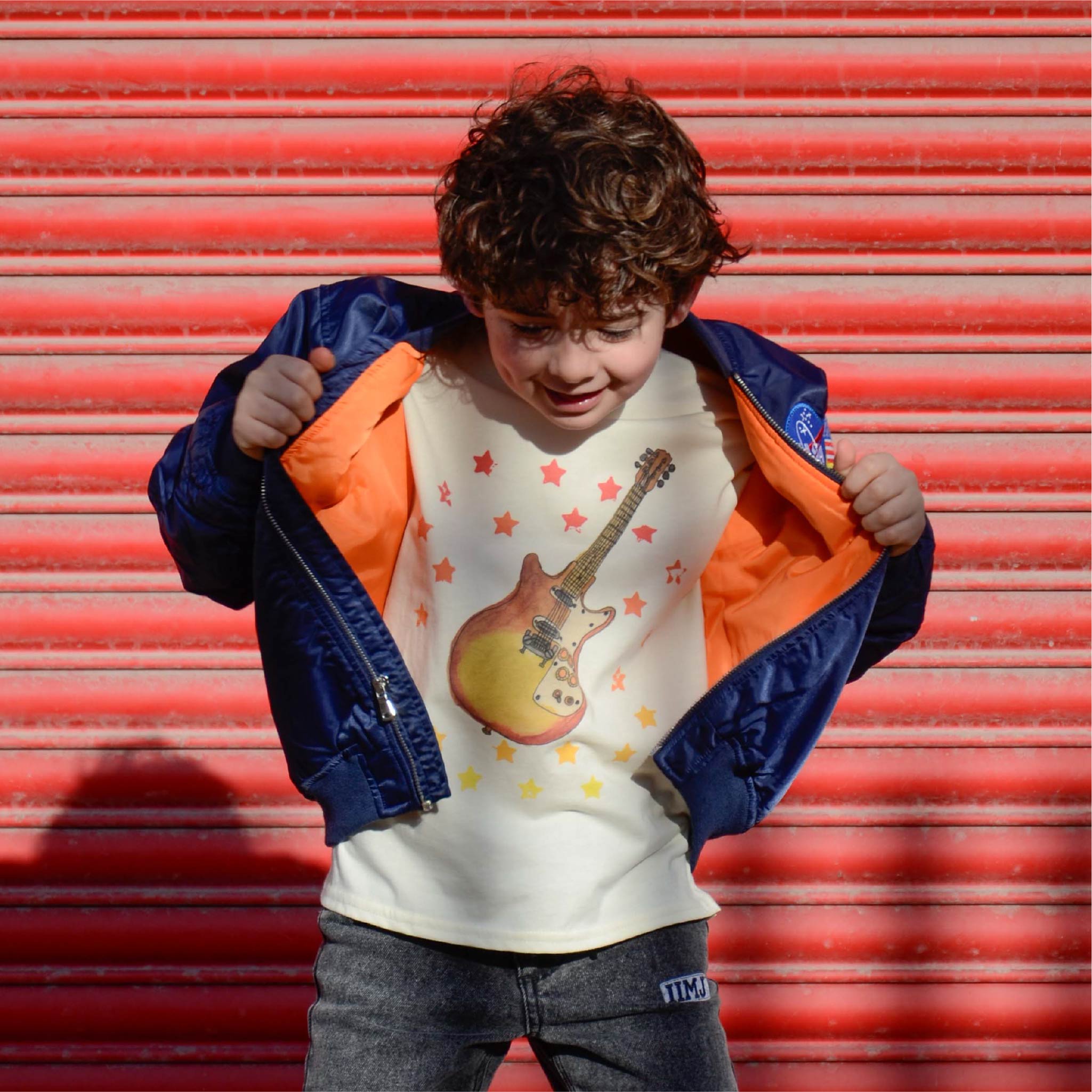 Youth NASA Flight Jacket - Blue