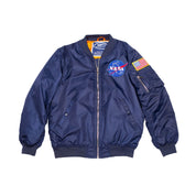 Youth NASA Flight Jacket - Blue