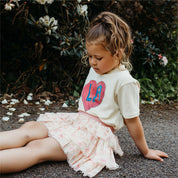 LA Heart Organic Cotton Tee · Natural