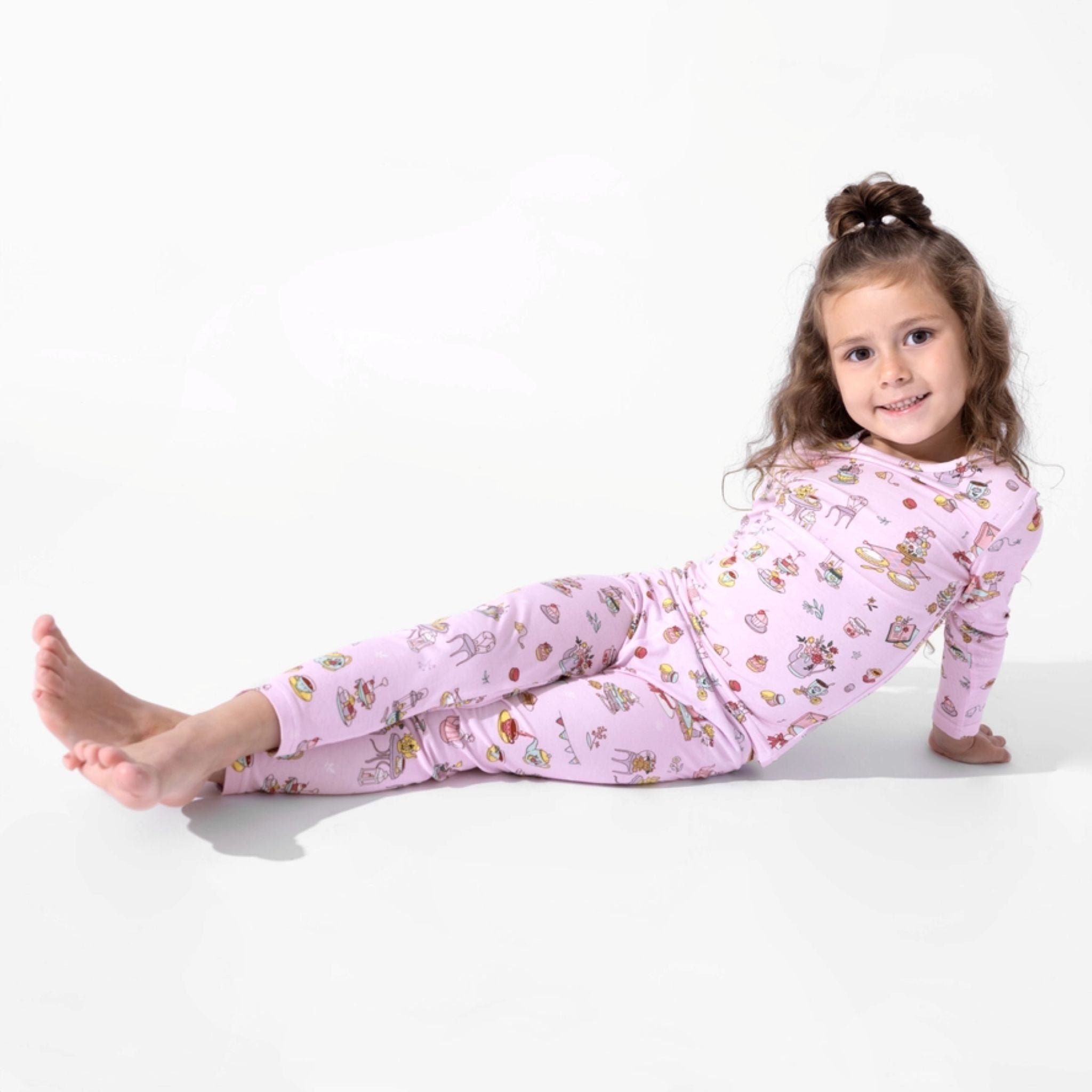 Tea Party Bamboo Kids PJ Set