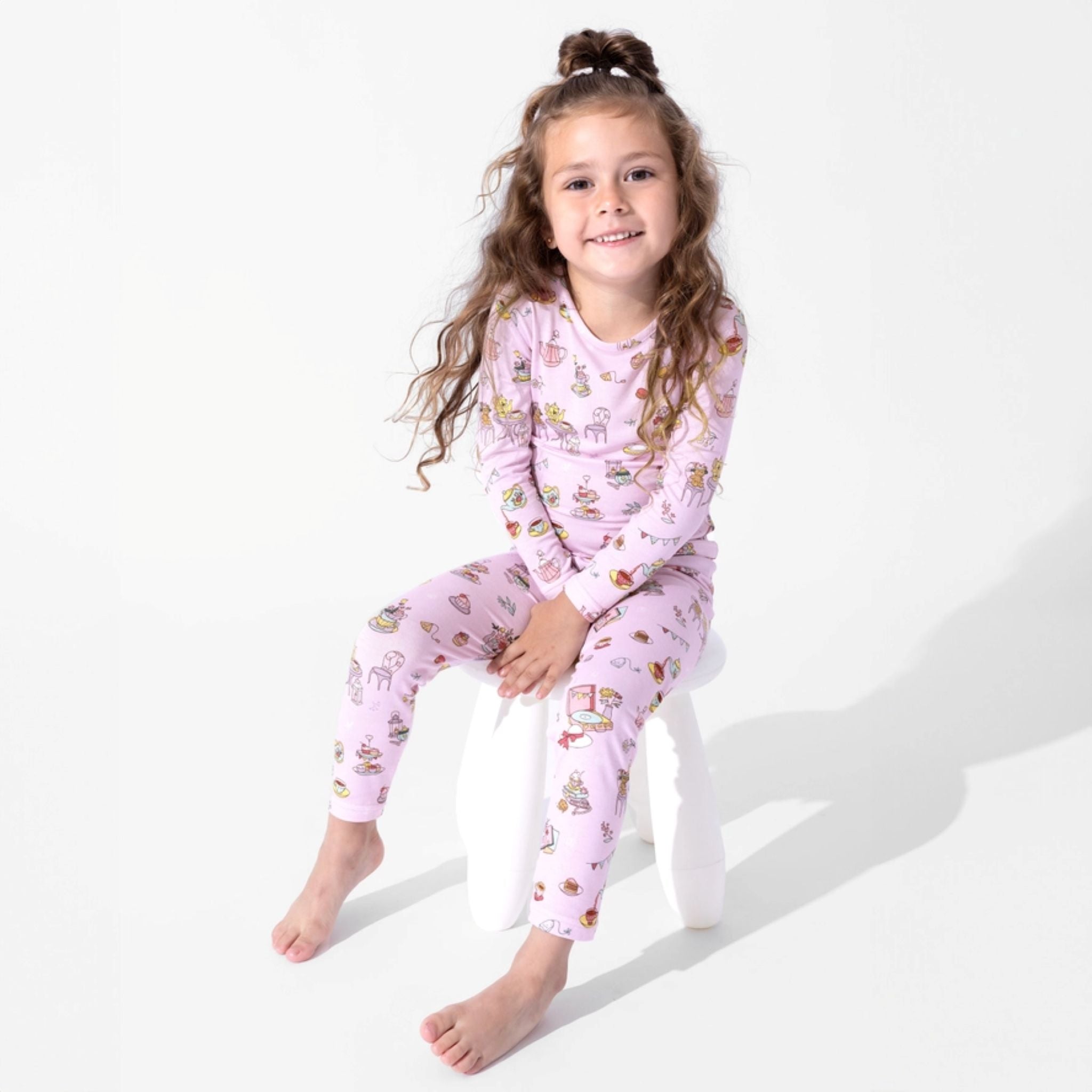 Tea Party Bamboo Kids PJ Set