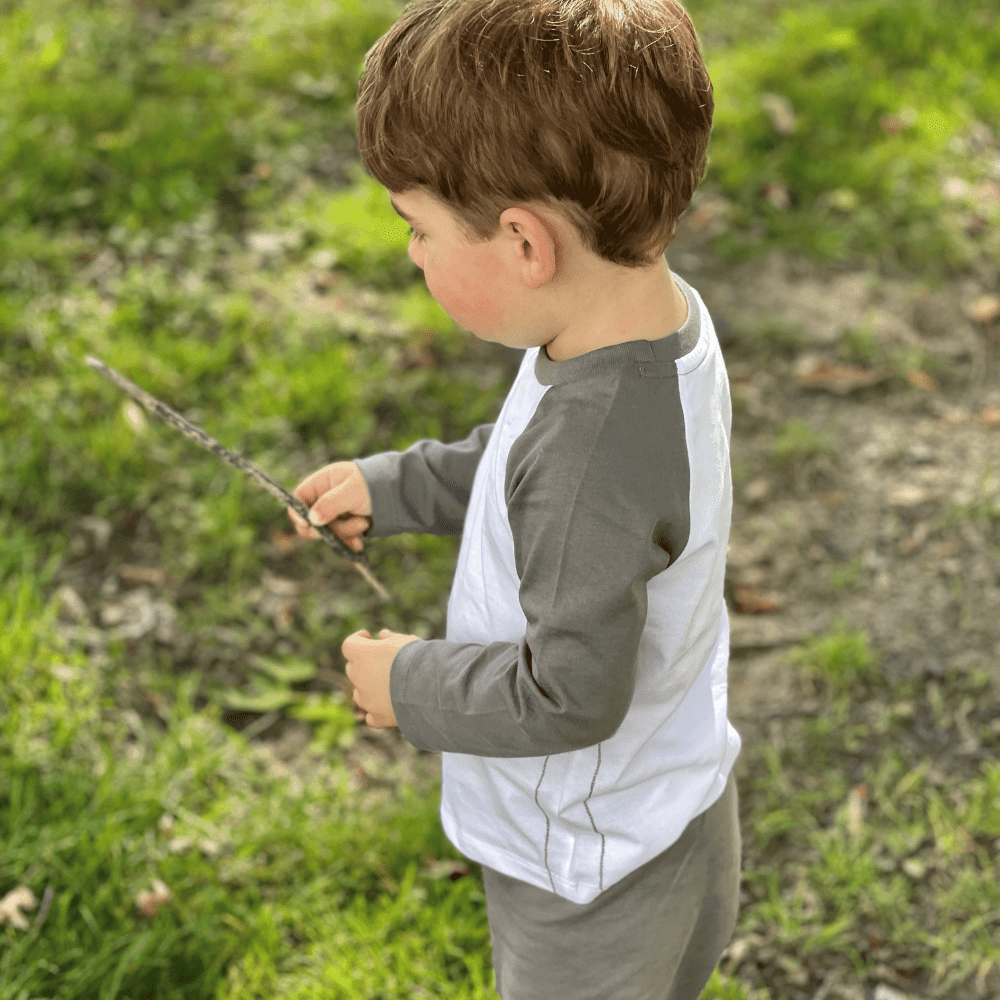 Toddler 3/4 Sleeve Baseball T