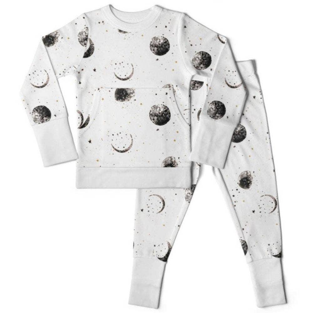 Goumikids | Children's  Bamboo Organic Cotton Many Moons Pyjamas - All Things Dylan