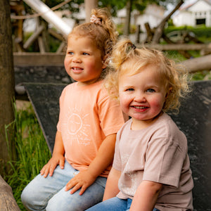 Polished Prints • Girls Peach 'Future is Bright' T-Shirt - All Things Dylan