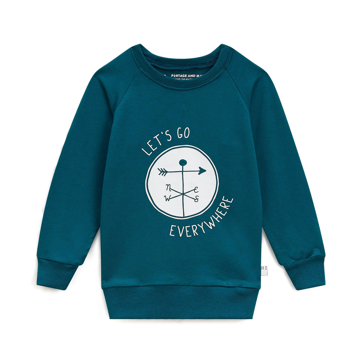 Portage and Main • Unisex Let's Go Everywhere Sweatshirt - All Things Dylan