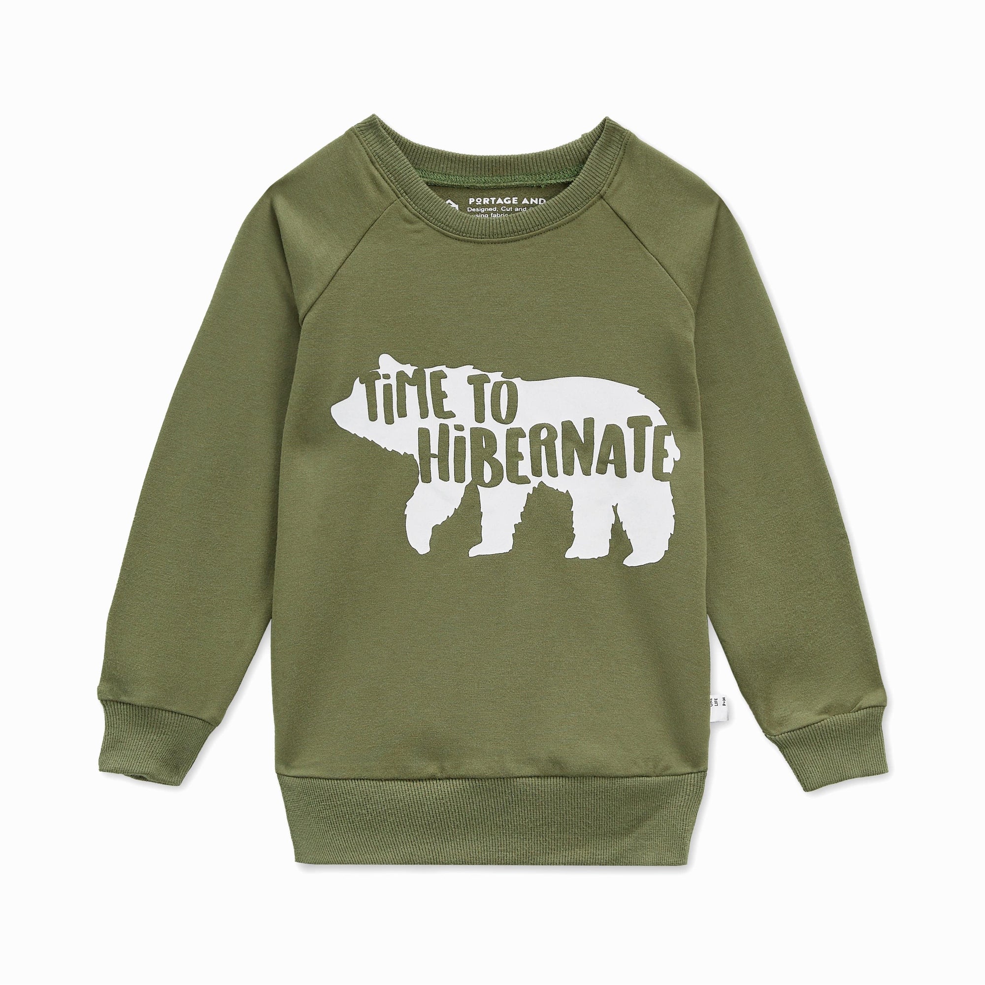 Portage and Main • Unisex Time to Hibernate Sweatshirt - All Things Dylan