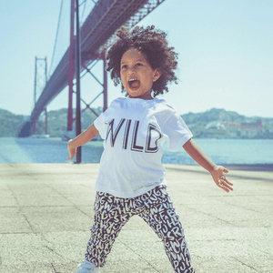 Portage and Main • Unisex Kids White Wild T-Shirt - All Things Dylan